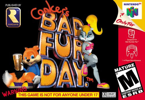 Hall of Fame Review – Conker’s Bad Fur Day (2001)